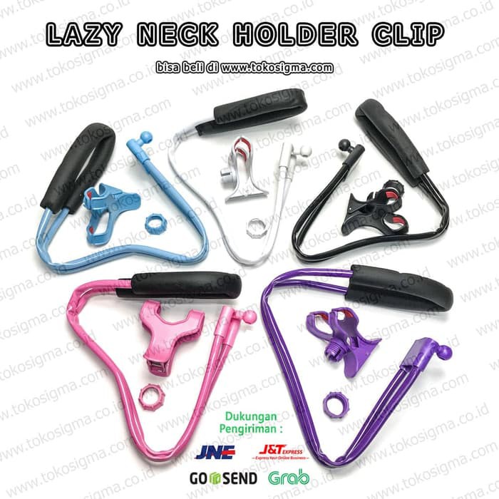 Lazy pod Leher dan Pinggang Holder HP Clip Hanging Neck cell stand