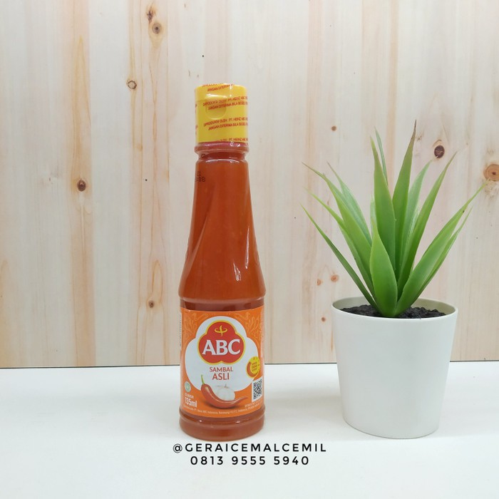 

Order Langsung sambal asli ABC 135 ml Diskon