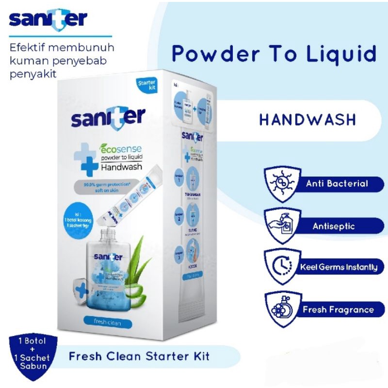 Jual Saniter Sabun Cuci Tangan Biang Bubuk | Shopee Indonesia