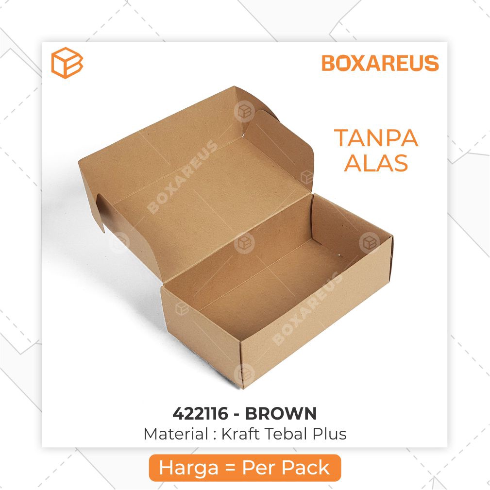 Box, Dus, Kemasan, Cake Box, Packaging, Multipurpose Box, Gift Box | 422116 B (10pc) TANPA TRAY