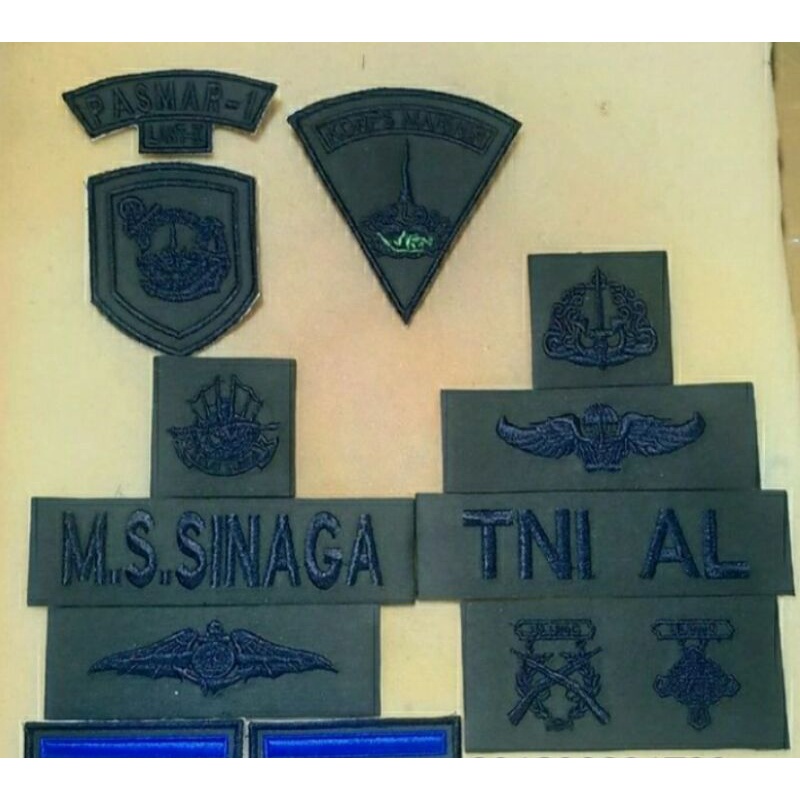 Atribut PDL MARINIR TNI AL