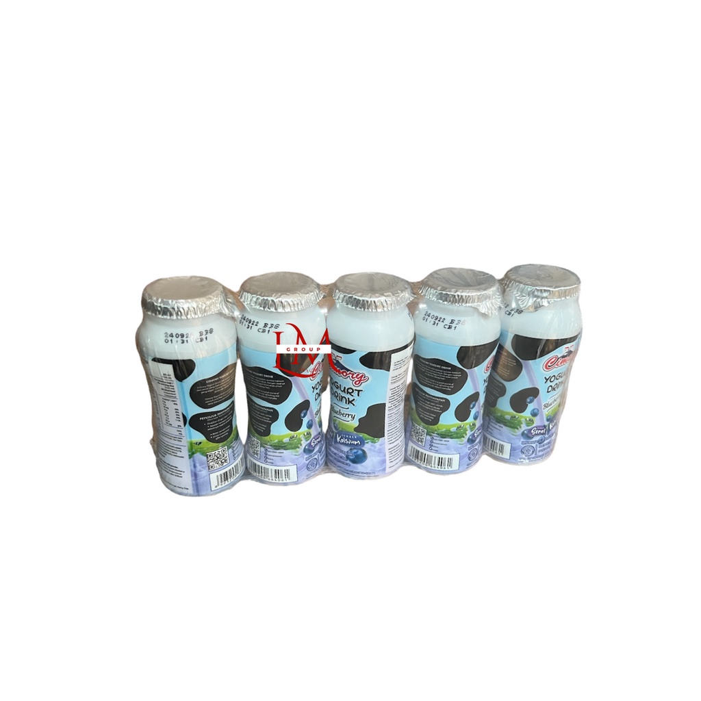 Cimory Banded-5 Yoghurt Kemasan Polos/Tayo 1 Pack Isi 5 pcs @65ml