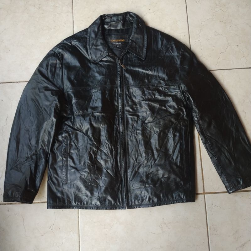 JAKET KULIT ARE GUESS ORIGINAL SECOND PRIA