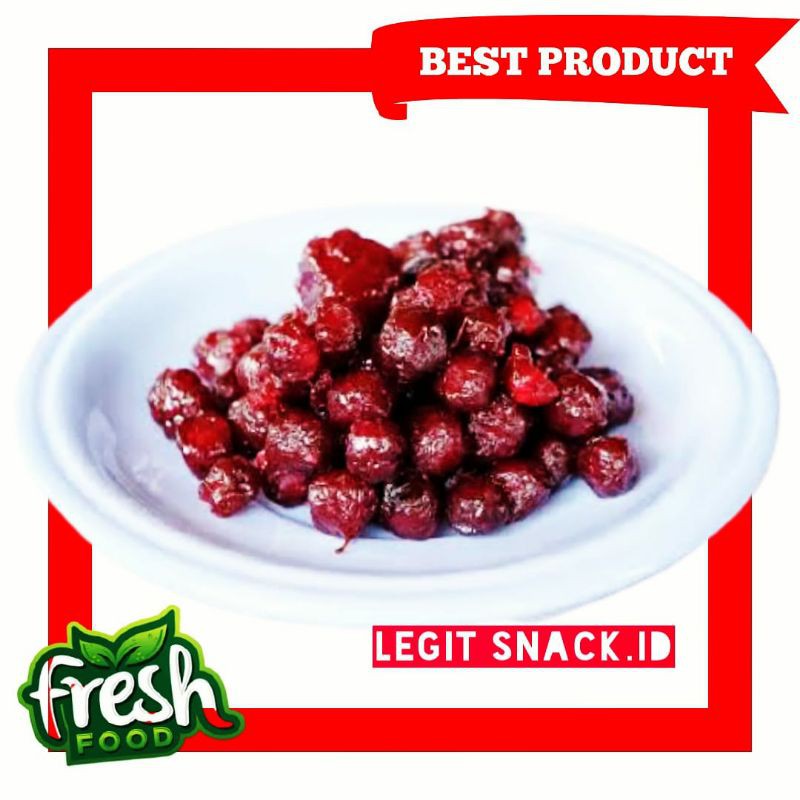 

Manisan Cerme Cereme / Buah Cermai Ceremai / Manisan Buah Merah Asem Manis