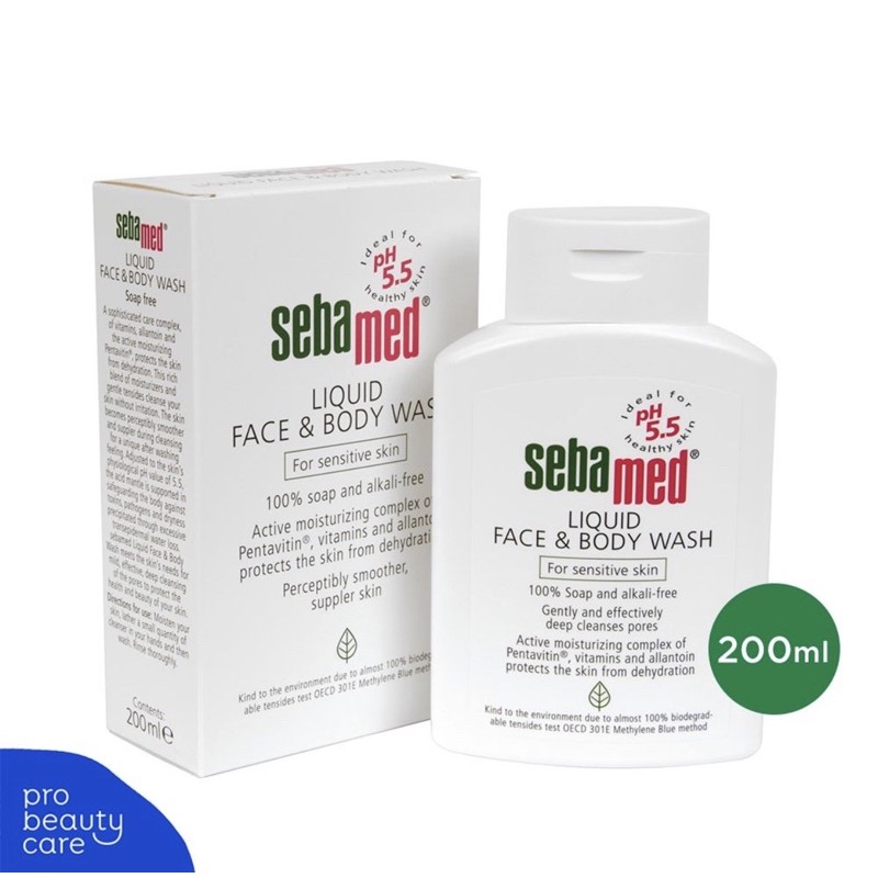 SEBAMED LIQUID  F&amp;B WASH 200 ML