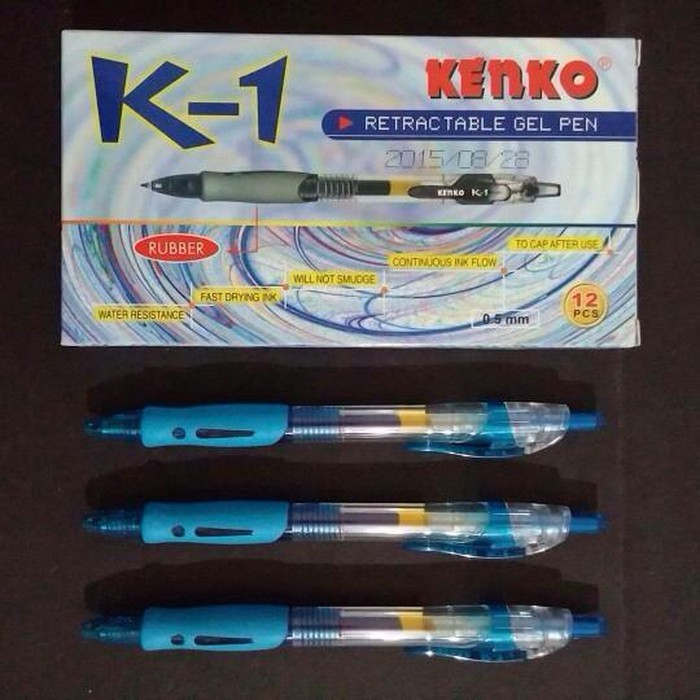 

TERBARU pen Kenko k1 biru