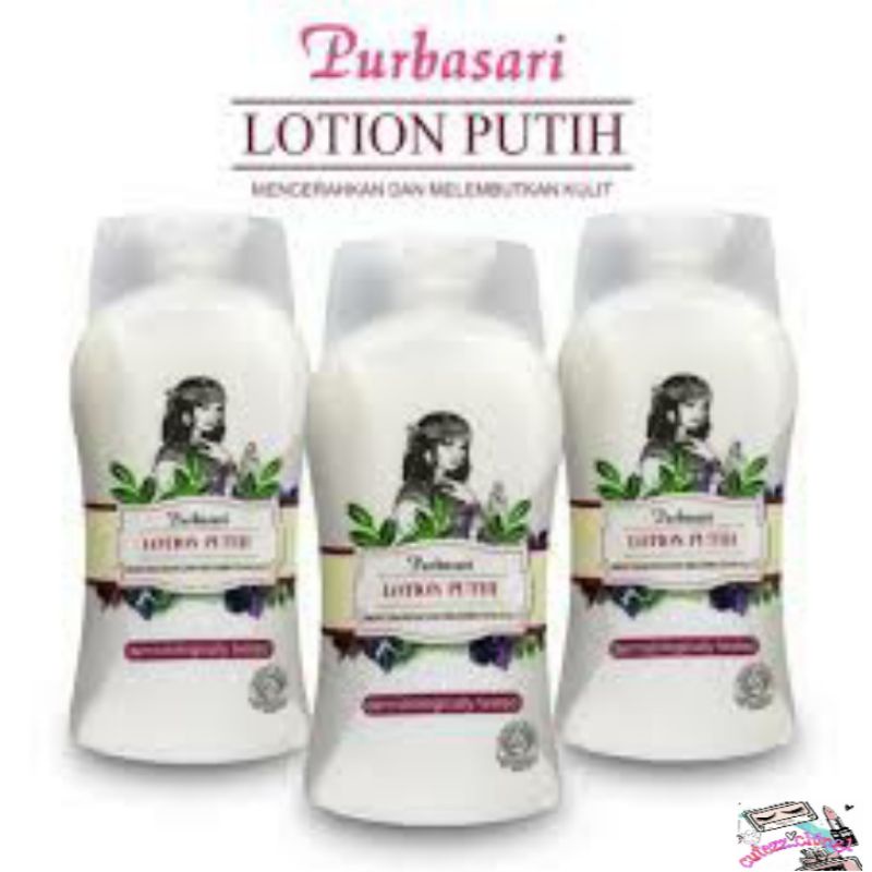 ☃Cutezz_Ching1☃Purbasari Lotion Putih 120ml - Pemutih Badan