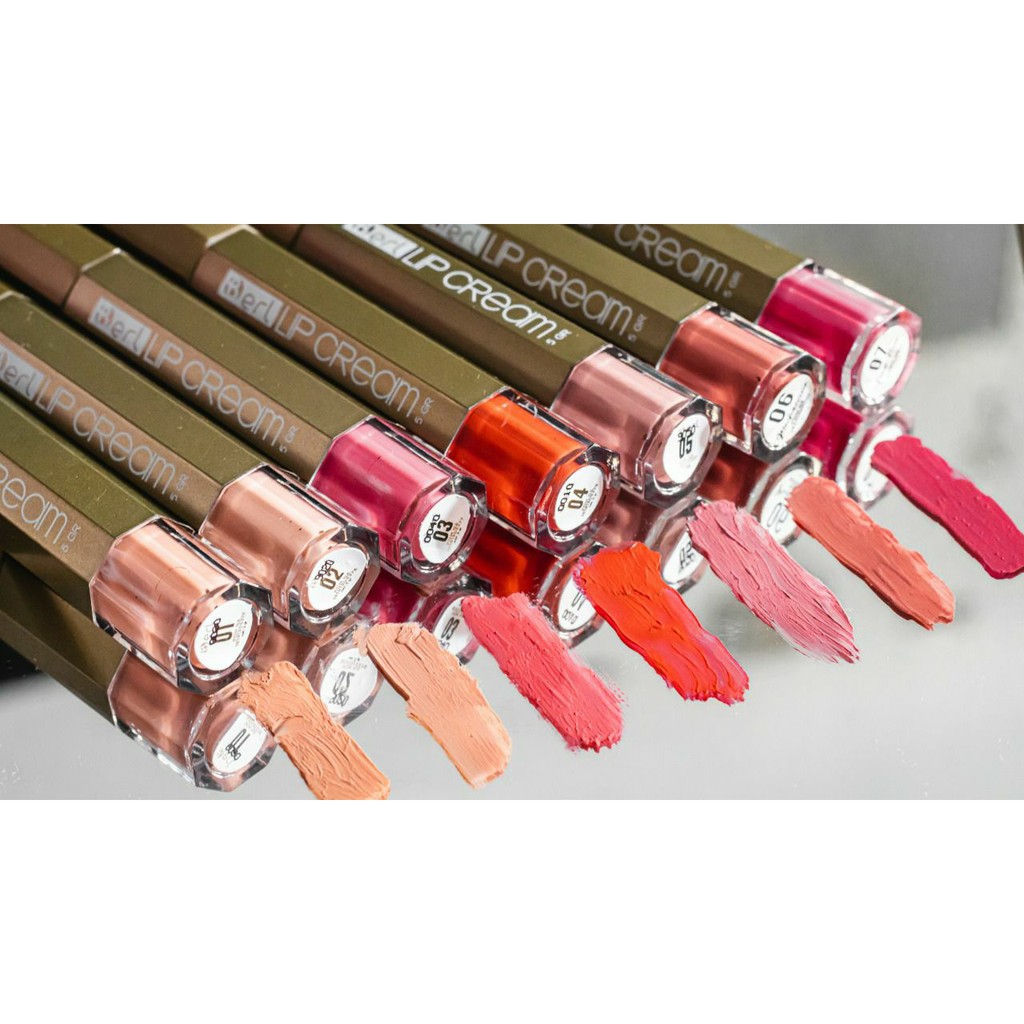 B Erl Beauty Lip Matte Cream Garansi original