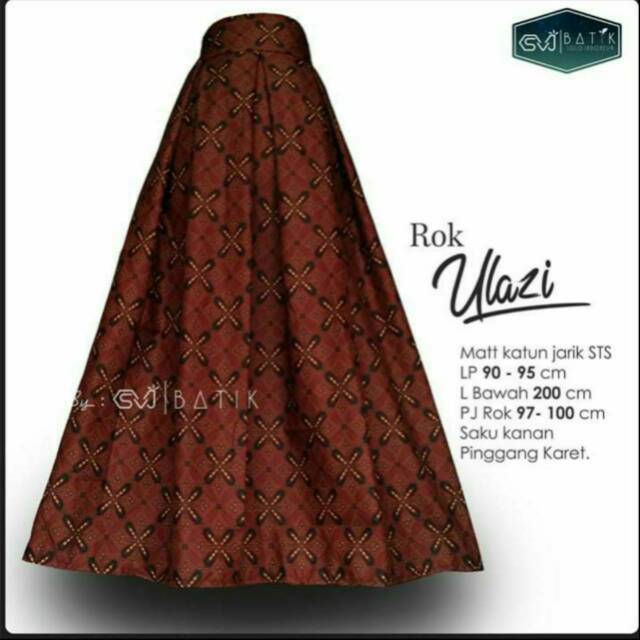 Rok batik klok