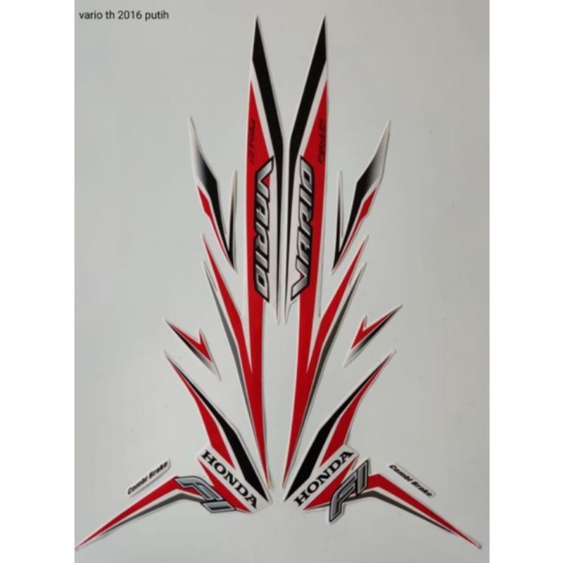 STRIPING VARIO 2016 PUTIH