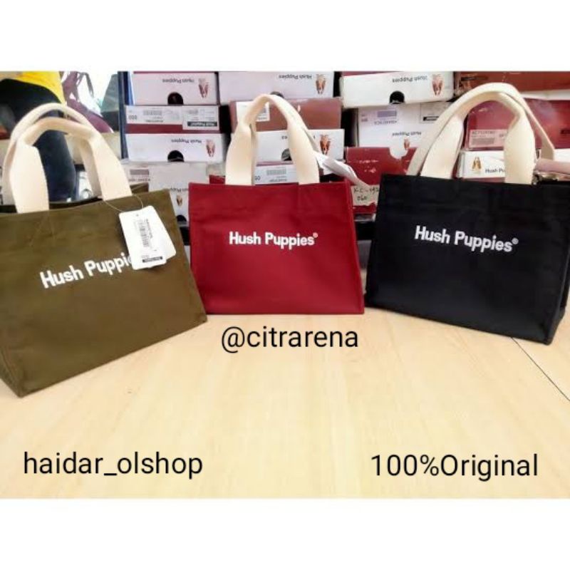 Original Store Canvas Tote Bag Original Hush Puppies Ready