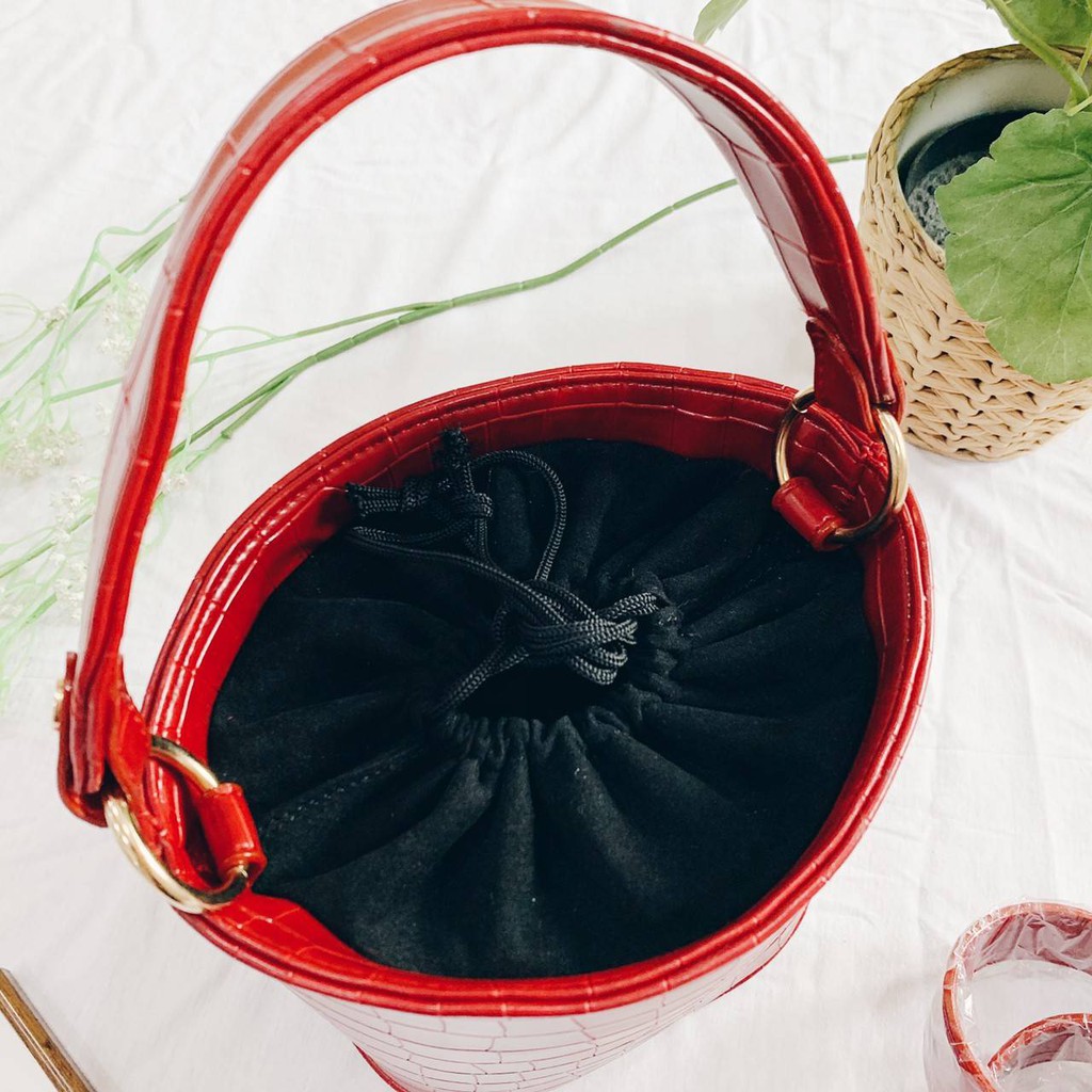 Round Bucket Bag