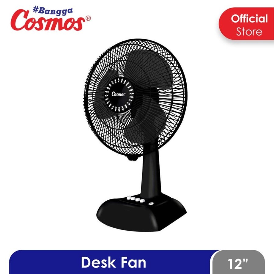 Kipas Angin Meja Cosmos 12-LDA Twino | Desk Fan 12 LDA Twino Kipas Duduk