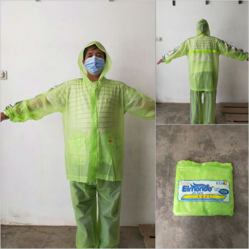 Jas Hujan Stelan Elmondo Lexi