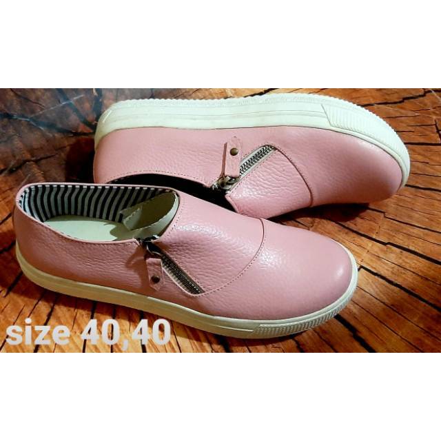 Cuci gudang sepatu kulit original size 40