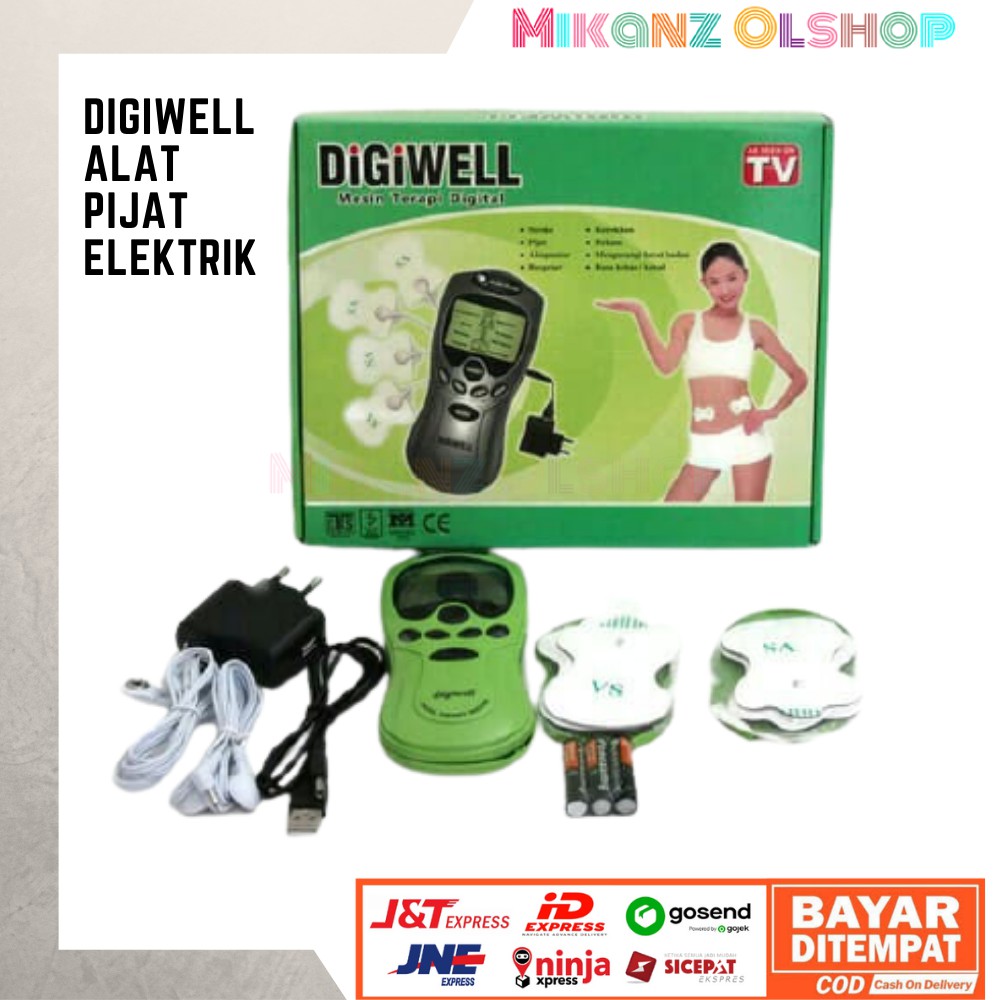 Digiwell Alat Pijat Pijit Elektrik Digital Terapi Akupuntur  Shopee