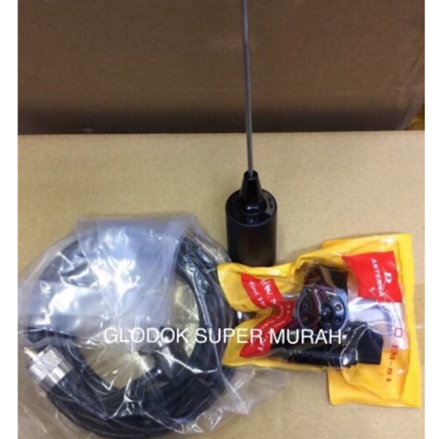 PAKET ANTENA MOBIL VHF UTK RIG (PAKET A)
