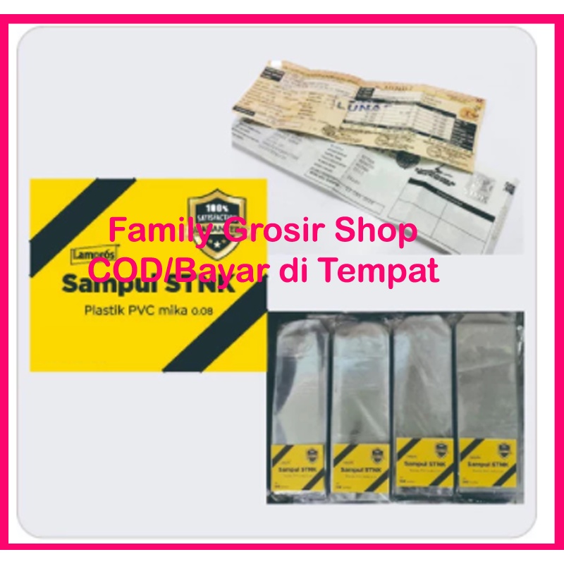 Sampul Plastik STNK Polos / Mika STNK / Cover STNK