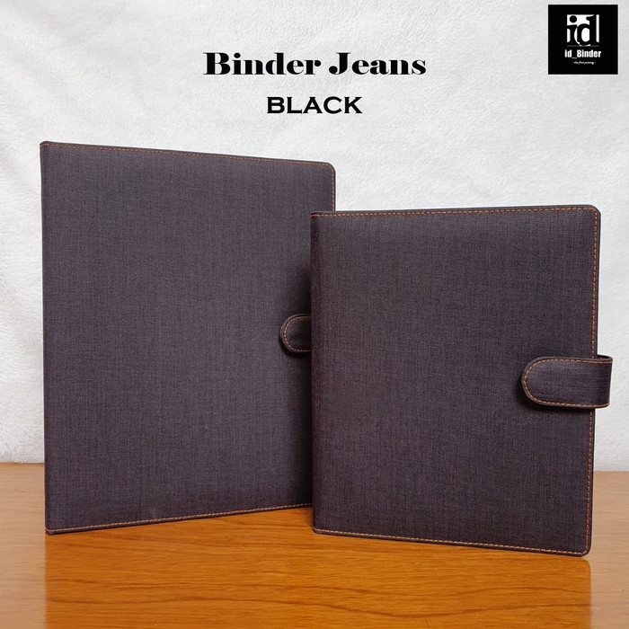 

READY BINDER LEVIS WARNA HITAM A5 DAN B5 - A5 BERMUTU