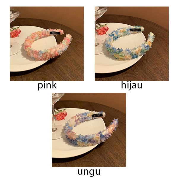 bando bunga petal wide headband jba068 (3J4)