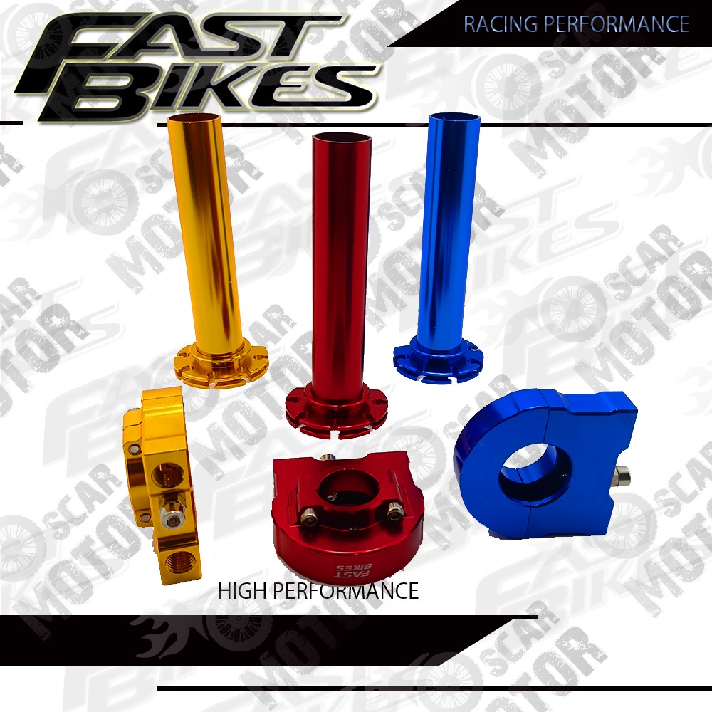 FASTBIKES SELONGSONG GAS SPONTAN 2 KABEL AKTIF FULL CNC UNIVERSAL NEW motor