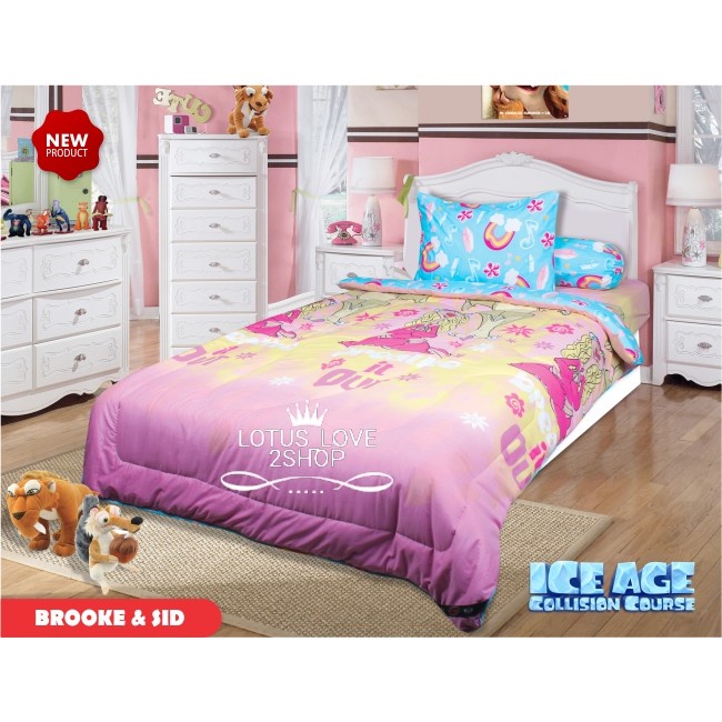 Sprei My Love Single 100x200 No 4 - Motif Karakter Brooke