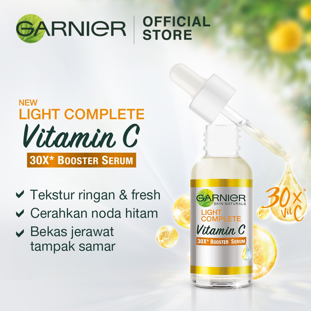 GARNIER Bright Complete Vitamin C 30x Booster Serum