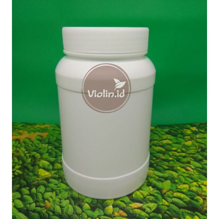 Botol Lem 1kg / Toples Plastik 1kg / Botol Obat 1000ml HDPE (isi 10pcs)