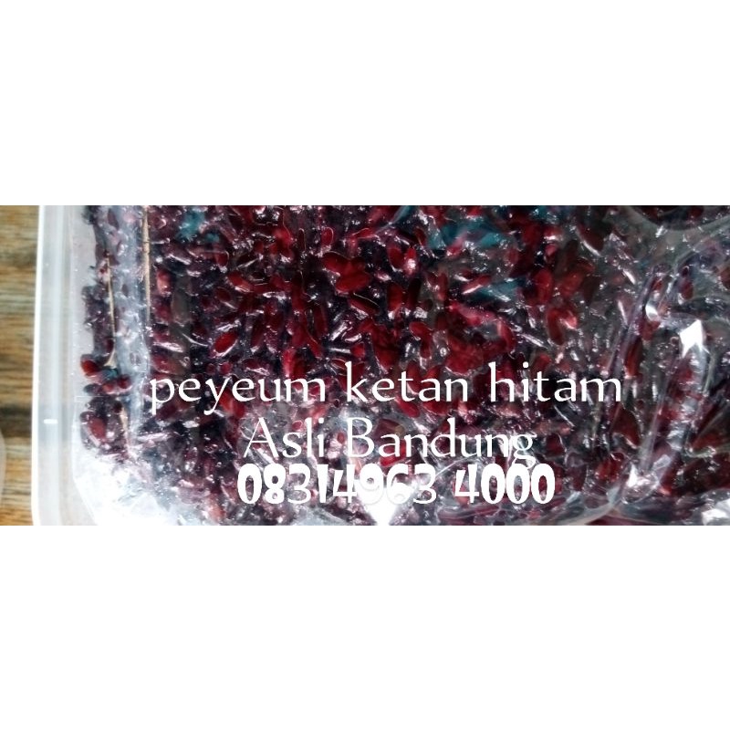 

Tape ketan hitam manis Asli 100% dari Bandung