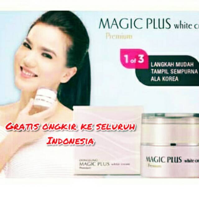 MAGIC PLUS WHITE CREAM PREMIUM Asli Korea