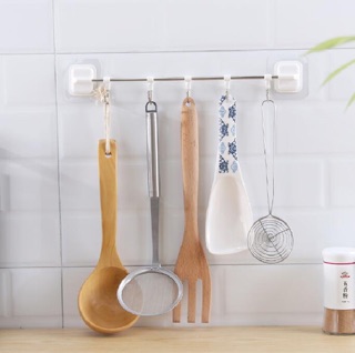 Gantungan baju Hook Tempel Tembok 5 Hooks Dapur 3M Wall Gantungan baju Hook Tempel Tembok 5 Hooks Dapur 3M Wall