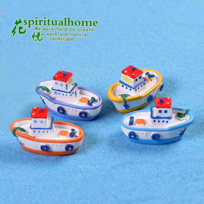 Cake Topper Miniatur Toper Hiasan Kue Ultah Boat Kapal Penyelamat /Pcs