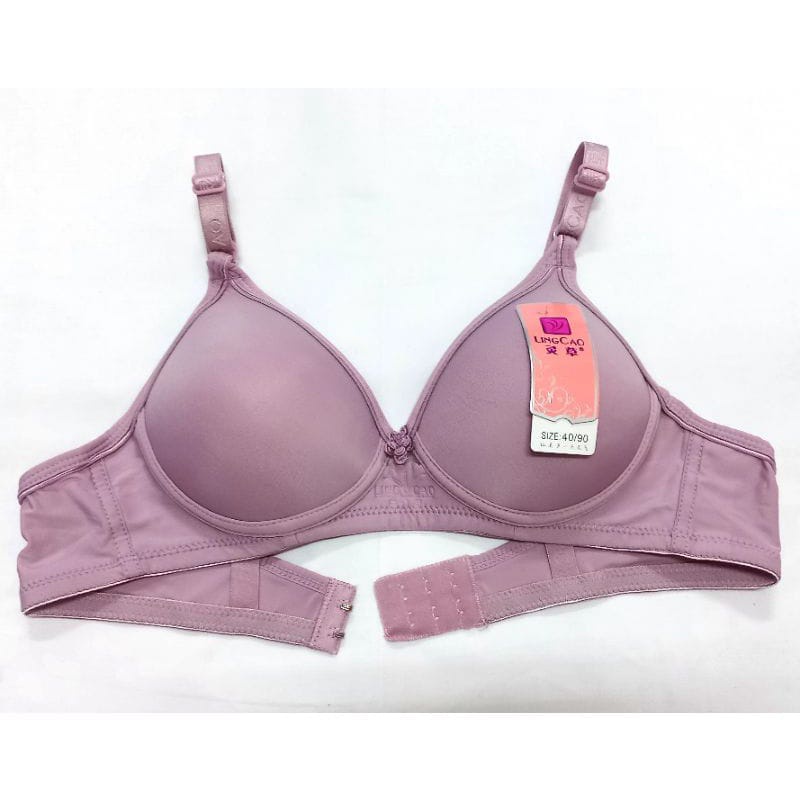 BH LINGCAO ORIGINAL BRA PUSH UP BH TANPA KAWAT POLOS