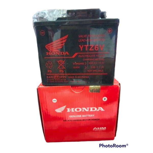 batre/aki Vario 125/Vario 150/CBR GTZ6V