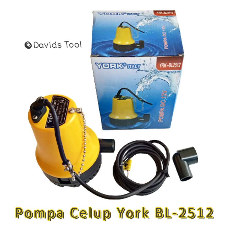 Submersible Pump Pompa Air Celup Kolam Ikan York 12 V