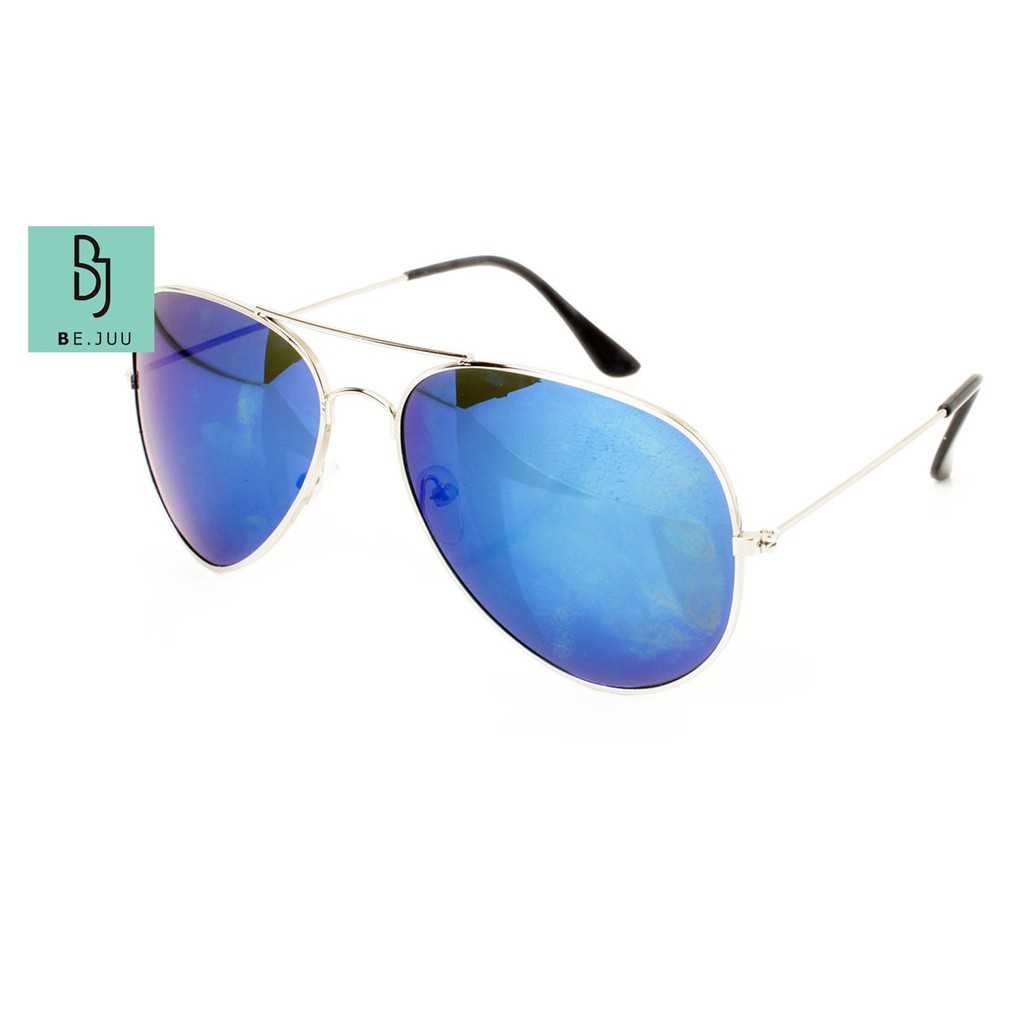 Kacamata BE.JUU Mirror Aviator Sunglasses