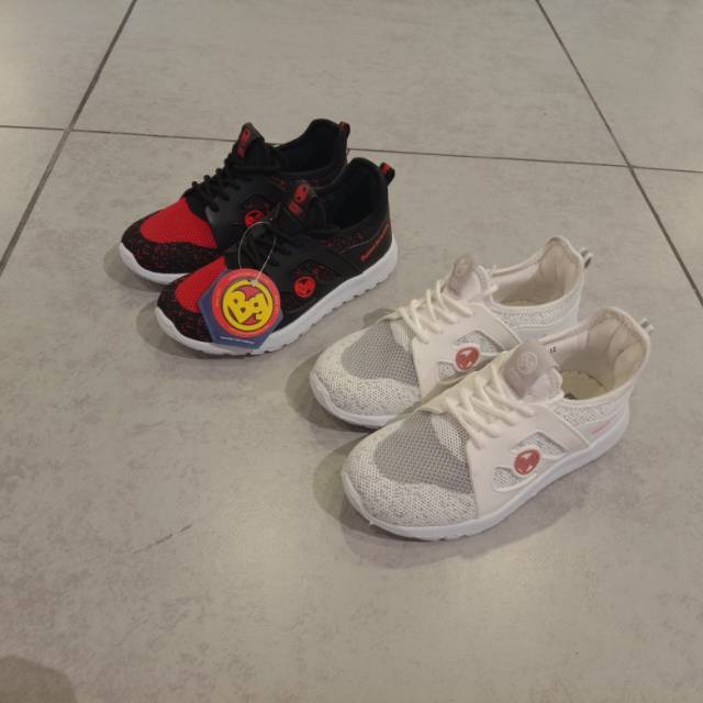 Sepatu Anak Bubble Gummers by BATA (hitam 389-6074) (putih 389-1074)