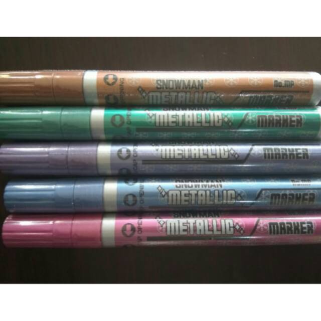 

Spidol Marker Metalic