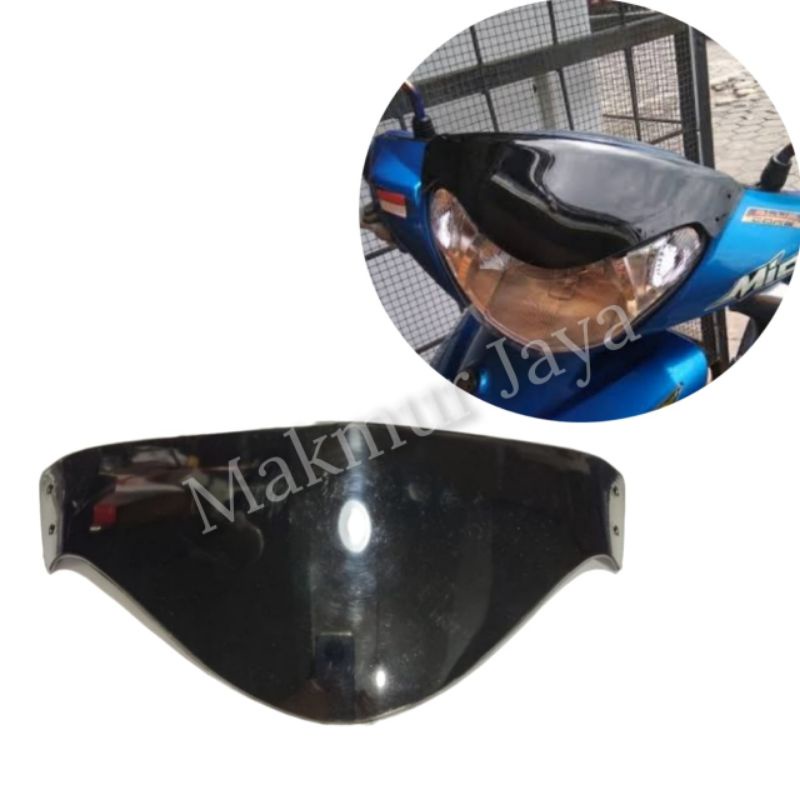 Visor Motor Model Windshield Yamaha Mio Sporty/ Visor Supra X/125 Full Black