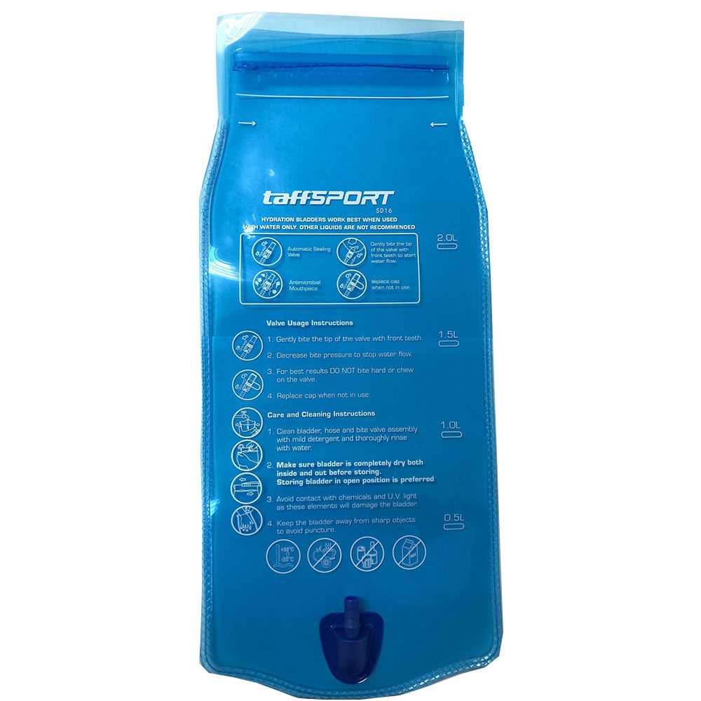TaffSPORT Kantung Air Minum Sepeda Cycling Hiking Water Bag 2L - SD16