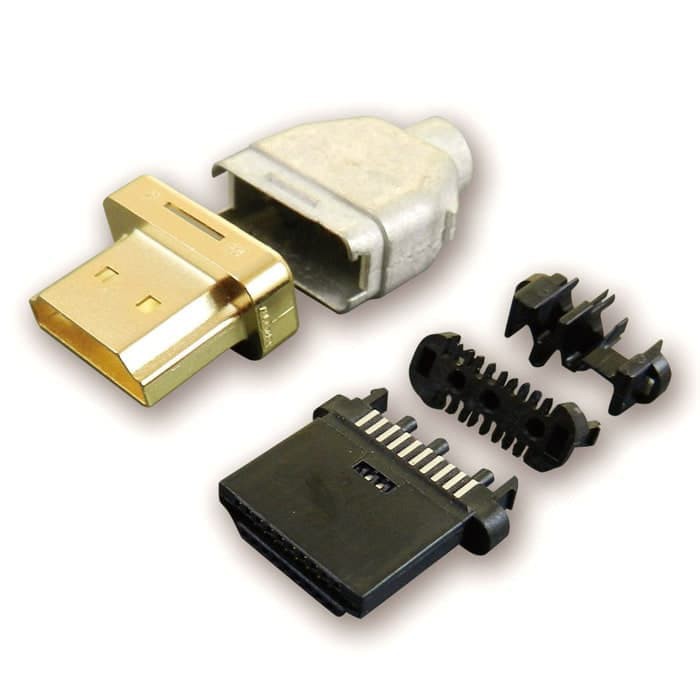 Amber HM2-AA120 HDMI2.0b Premium 3D Ultra HD,HDMI A To A Cable 2M