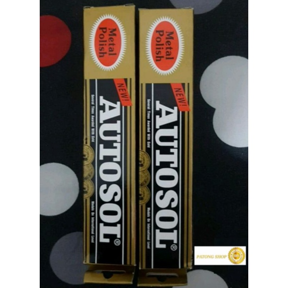 Autosol Metal Polish 50gr pembersih logam pengkilap chrome