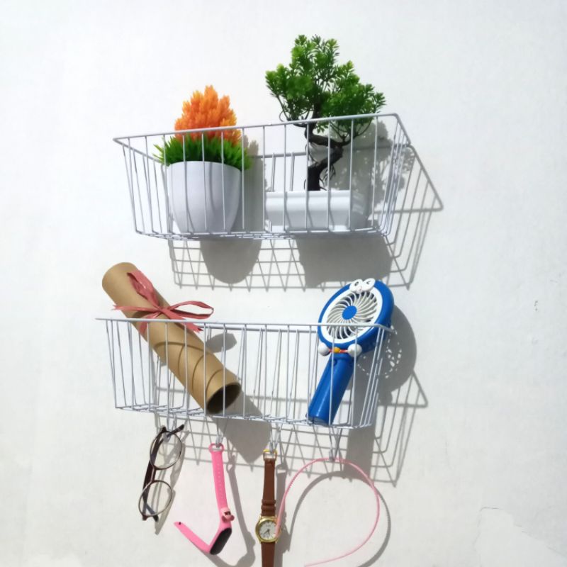 keranjang bumbu keranjang besi tempat bumbu organizer keranjang besi serbaguna