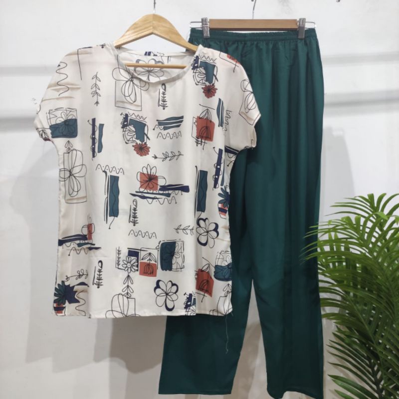 BABYDOLL RAYON PANJANG| BABYDOLL MURAH | BAJU RUMAHAN-Panjang 11