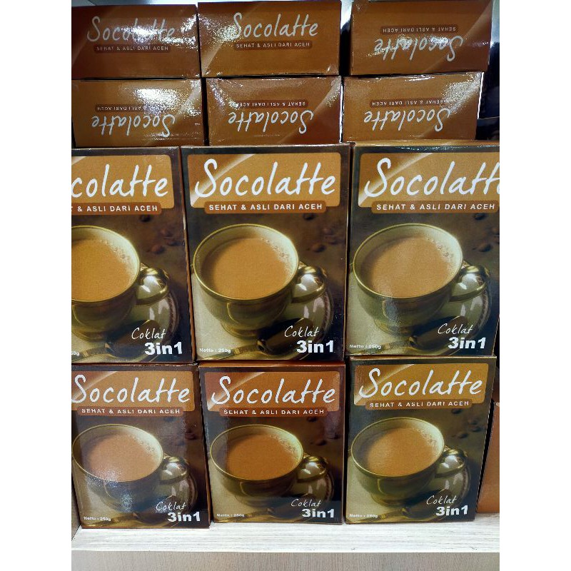 

Socolatte bubuk coklat khas Aceh