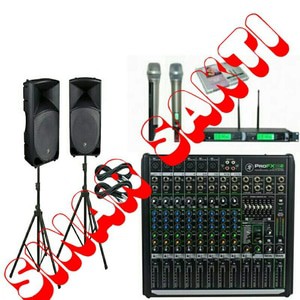 Murah Paket Sound System Mackie ( 1000 watt ) 15 inch Aktif