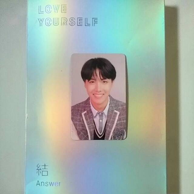 UNSEALED ALBUM BTS ANSWER VERSI L + PC JHOPE