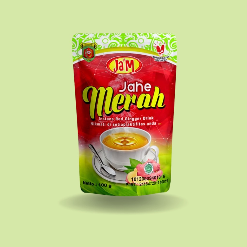 

Jahe Merah Bubuk Instan 100 gram (100% Asli) /Serbuk Jahe Merah Instan / Minuman Herbal