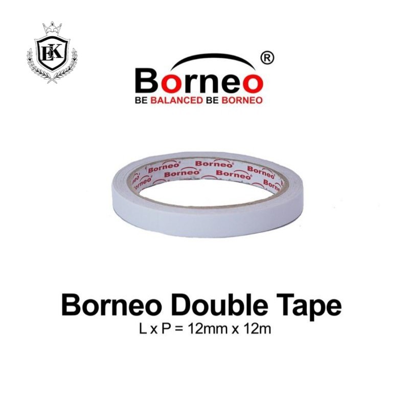 

Isolasi Double Tape Borneo 12mmx12m