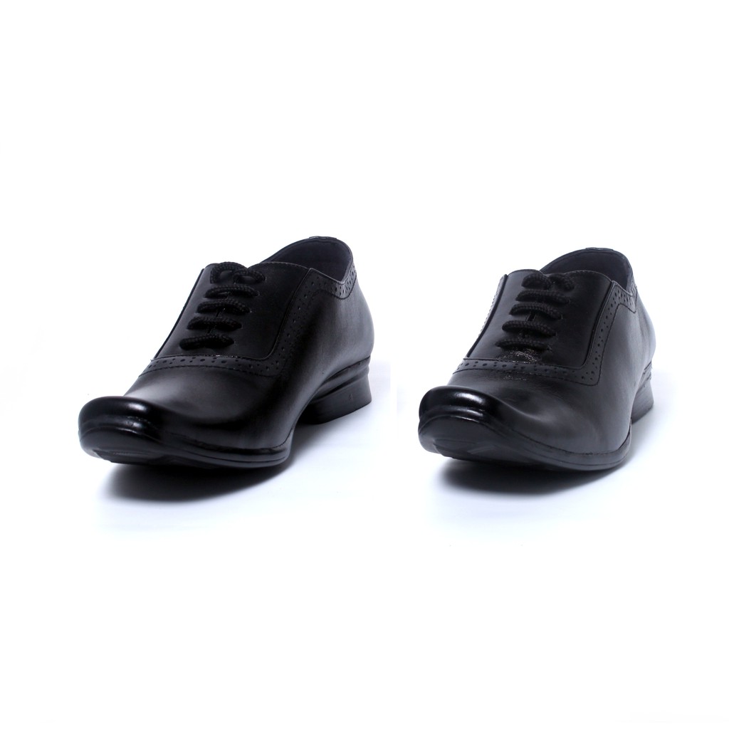 Sepatu Pantofel Pria Kulit Asli Rasheda L 02 Formal Shoes Big Size